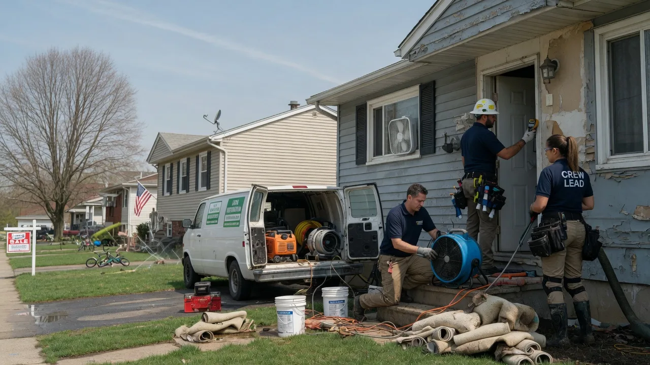 Flood Cleanup in Claysville, PA near me
